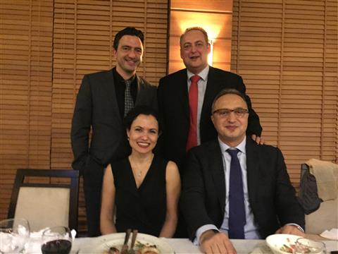 2015 Ulusal Vasküler kongre, Prof. Dr. Ufuk Demirkılıç, Dr. Irwin Toonder, Dr Houman Jalaie